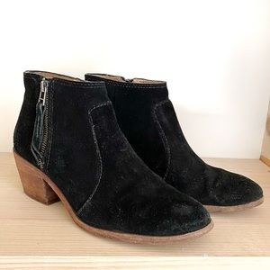 Madewell suede booties